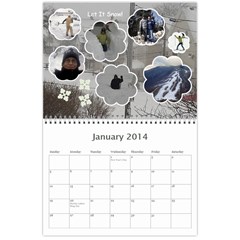 Alyssa Wall Calendar 11 x 8.5 (12 Jan 2014