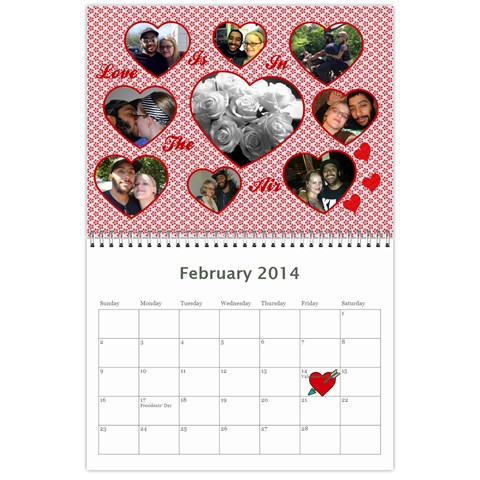Alyssa Wall Calendar 11 x 8.5 (12 Jan 2014