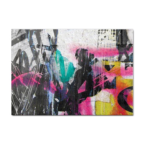 Graffiti Grunge Sticker A4 (100 pack) from UrbanLoad.com Front