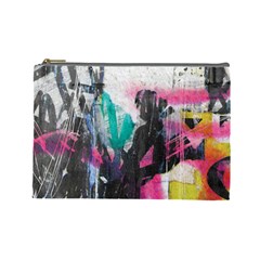 Graffiti Grunge Cosmetic Bag (Large) from UrbanLoad.com Front