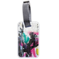Graffiti Grunge Luggage Tag (two sides) from UrbanLoad.com Back