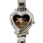 Design1062 Heart Charm Watch