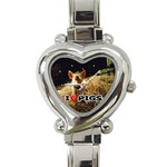 Design1063 Heart Charm Watch