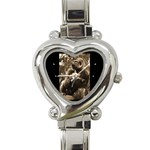 Design1068 Heart Charm Watch