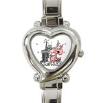 Design1069 Heart Charm Watch