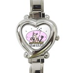 Design1070 Heart Charm Watch