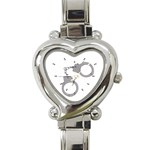 Design1071 Heart Charm Watch