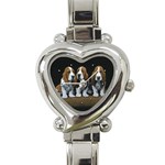 Design1372 Heart Charm Watch