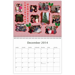 Austin Wall Calendar 11 x 8.5 (12 Dec 2014