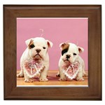 Be Our Valentines - Quality Dog Lovers Framed Tile