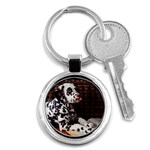 Deep Thoughts - Quality Dog Lovers Round Keychain