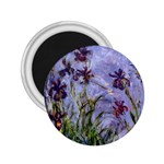 Irises Monet 2.25  Magnet