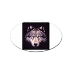 wolf Sticker Oval (100 pack)