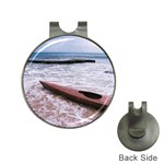kayak in ocean Golf Ball Marker Hat Clip