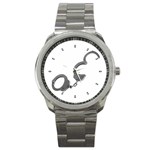 Design1072 Sport Metal Watch