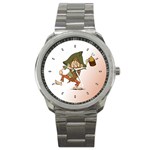 Design1075 Sport Metal Watch