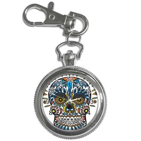 Mexican Skull Key Chain Watch from UrbanLoad.com Front