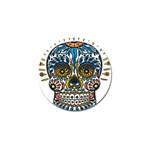 Mexican Skull Golf Ball Marker (10 pack)