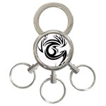 tattoo 3-Ring Key Chain