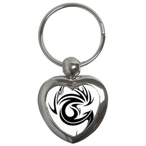 tattoo Key Chain (Heart) from UrbanLoad.com Front