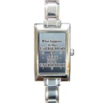 Design1054 Rec Charm Watch