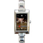 Design1062 Rec Charm Watch