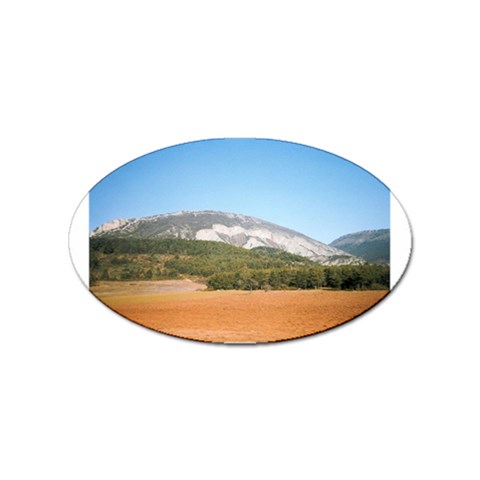 mountainscene1 Sticker Oval (100 pack) from UrbanLoad.com Front