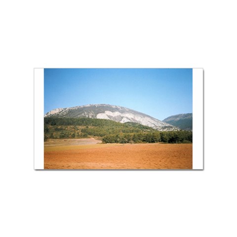 mountainscene1 Sticker Rectangular (100 pack) from UrbanLoad.com Front