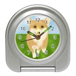 Walking Dog Travel Alarm Clock