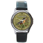 American Robin - Quality Unisex Leather Strap Watch