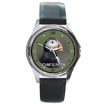 Atlantic Puffin - Quality Unisex Leather Strap Watch