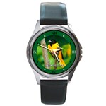 Baltimore Oriole - Quality Unisex Leather Strap Watch