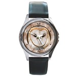 White Owl (Design-1) - Quality Unisex Leather Strap Watch