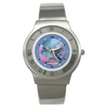 Humming Bird - Quality Unisex Ultra Slim Style Stainless Steel Watch