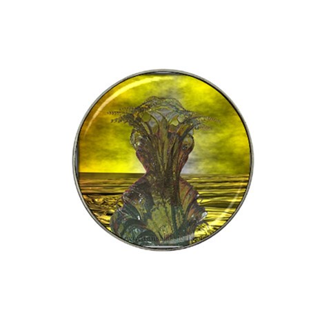 Alien Astronaut Hat Clip Ball Marker (4 pack) from UrbanLoad.com Front