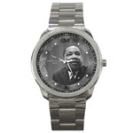 Martin Luther King - Quality Sports Style Stainless Steel Watch