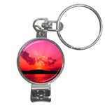 Sunset Nail Clippers Key Chain