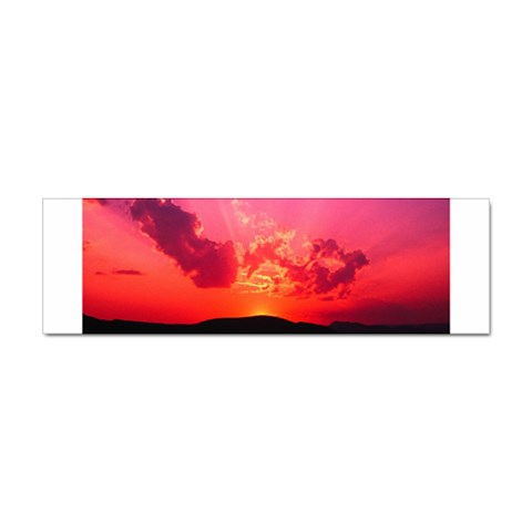 Sunset Sticker (Bumper) from UrbanLoad.com Front