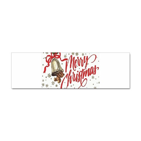 Merry Christmas Sticker Bumper (10 pack) from UrbanLoad.com Front
