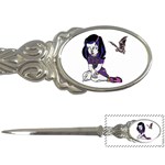 Goth Girl and Bat Letter Opener