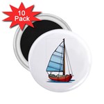 Yacht 2.25  Magnet (10 pack)