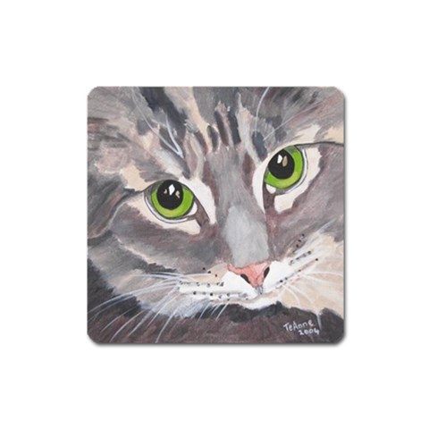 Cat Magnet 2 (Square) from UrbanLoad.com Front