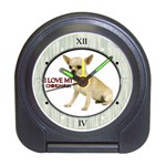 I Love My Chihuahua - Quality Foldable Travel Alarm Clock