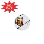 fishing and beer what else is there 1  Mini Button (100 pack) 