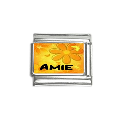 funky retro Amie Italian Charm (9mm) from UrbanLoad.com Front