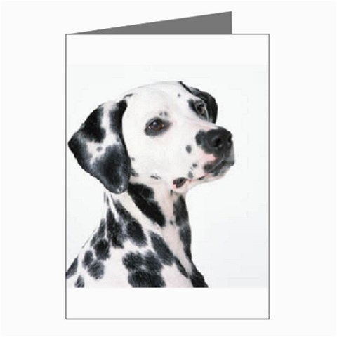 dalmation Greeting Card from UrbanLoad.com Left