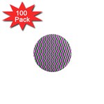 Pattern 1  Mini Button Magnet (100 pack)