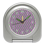Pattern Desk Alarm Clock