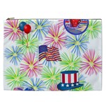 Patriot Fireworks Cosmetic Bag (XXL)