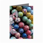 Easter Egg Bunny Treasure Mini Greeting Card (8 Pack)